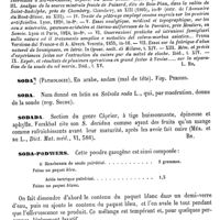 0127 - Page 123 - Socquet (Joseph-Marie) [L. Hahn] (bibliographie) / Soda (Pathologie). Voy. Pyrosis / Soda. Voy. Soude / Sodada [H. Baillon] / Soda-podwers [Amédée Dechambre]