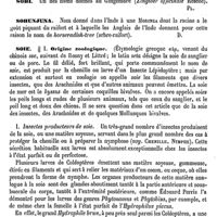 0138 - Page 134 - Sodium. Emploi [Amédée Dechambre] / Sohaga [Amédée Dechambre] / Sohi [G. Planchon] / Sohunjuna [Amédée Dechambre] / Soie / Origine zoologique [A. Laboulbène]