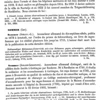 0321 - Page 317 - Sommelius (Les deux) [L. Hahn] (bibliographie) / Sommer (Les) [L. Hahn]