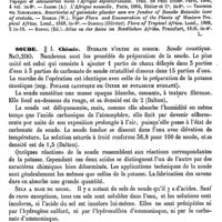 0507 - Page 503 - Soudan (Géographie médicale) [L. Laveran] (bibliographie) / Soude / Chimie [Malaguti]