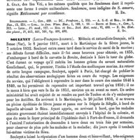 0637 - Page 633 - Soulamea [H. Baillon] (bibliographie) / Souleyet (Louis-François-Auguste) [L. Hahn]