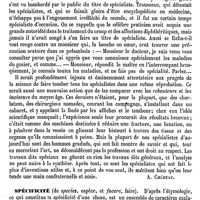 0804 - Page 800 - Spécialités médicales [A. Chéreau] / Spécificité [Amédée Dechambre]
