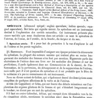 0041 - Page 37 - Spectroscopie, Analyse spectrale. Biologie [Albert Hénocque] (bibliographie) / Spéculum [X. Delore, A. Lutaud]