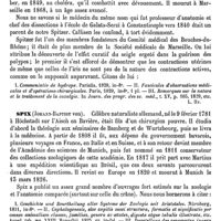 0329 - Page 325 - Spitzer (Maximilian-Joseph) [L. Hahn] (bibliographie) / Spix (Johann-Baptist von) [L. Hahn]