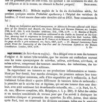 0429 - Page 425 - Squine. Emploi médical [Amédée Dechambre] / Squirrel (R.) [L. Hahn] (bibliographie) / Squirrhe [Albert Hénocque]