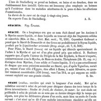 0431 - Page 427 - Stachelberg (Eau minérale de) [A. Rotureau] / Stachys. Voy. Épiaire / Stacté [H. Baillon] / Stade [Amédée Dechambre] / Stadmania [H. Baillon]