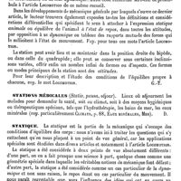 0525 - Page 521 - Statice [G. Planchon] (bibliographie) / Station, Statique animale [Giraud-Teulon] / Stations médicales [Amédée Dechambre] / Statique [C.-M. Gariel]