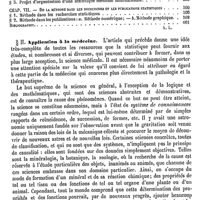 0614 - Page 610 - Statistique. Statistique générale [A. Legoyt] (bibliographie) / Application à la médecine [Amédée Dechambre]