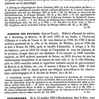 0680 - Page 676 - Steinberg (Karl) (bibliographie) / Steinbuch (Johann-Georg) [L. Hahn] / Steiner von pfungen (Joseph-Franz) [L. Hahn] / Steinhausen [L. Hahn]