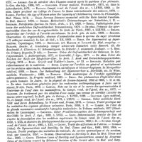 0767 - Page 763 - Stérilité. Pathologie [Sinéty] (bibliographie) / Médecine légale. Voy. Impuissance