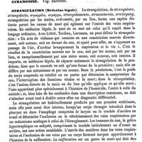 0312 - Page 308 - Stramoine. Botanique [H. Baillon] / Emploi. Voy. Datura / Stramonine. Voy. Daturine / Strangulation (Médecine légale) [G. Tourdes]
