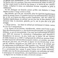0501 - Page 497 - Sublimé. Emploi thérapeutique [Fonssagrives] / Formes médicamenteuses et doses [Fonssagrives]