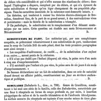 0600 - Page 596 - Substitution [Amédée Dechambre] / Substitution de part [Amédée Dechambre] / Subulaire [H. Baillon]
