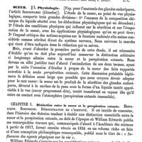 0055 - Page 51 - Suette [Léon Colin] (bibliographie) / Sueur / Physiologie [François-Franck]