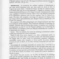 0580 - Page 576 - Suringar (Gerherd-Conrad-Bernhard) [L. Hahn] / Surmenage [S. Arloing]
