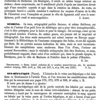 0627 - Page 623 - Sus-épineux (Muscle) [J. Aubry] / Sushena [G. Liétard] (bibliographie) / Sus-hépatique (Veine) [J. Aubry]