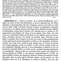 0655 - Page 651 - Swieten (Gerard van) [A. Chéreau] (bibliographie) / Swietenia (L.) [H. Baillon]