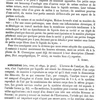 0215 - Page 211 - Synoviales tendineuses (Gaines) [J. Aubry] / Synthèse [Amédée Dechambre] / Syntonine [Amédée Dechambre]