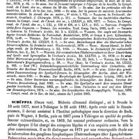0218 - Page 214 - Addenda. Schizomycètes ou Schizophytes [L. Hahn] (bibliographie) / Schüppel (Oscar van) [L. Hahn]