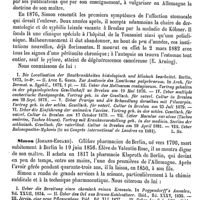 0225 - Page 221 - Addenda. Simon (Oscar) [L. Hahn] (bibliographie) / Sims (J.-Marion) [L. Hahn]