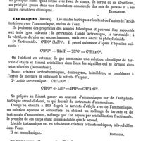 0087 - Page 83 - Tartrique (Acide). Toxicologie [Amédée Dechambre] / Tartriques (Amides) [Edme Bourgoin] / Tartriques (Anhydrides) [Edme Bourgoin]