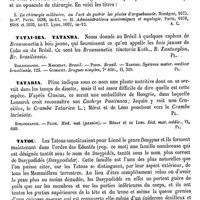 0096 - Page 92 - Tasmania [H. Baillon] (bibliographie) / Tassin (Léonard) [A. Chéreau] / Tatai-iba, Tatanba [G. Planchon] / Tataria [G. Planchon] / Tatou [E. Oustalet]