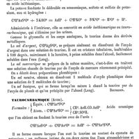 0170 - Page 166 - Taurine [Edme Bourgoin] / Taurocarbamique (Acide) [Edme Bourgoin]
