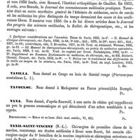 0173 - Page 169 - Taveau (Auguste-Onésime) [L. Hahn] / Tavebotreeh [G. Planchon] / Tavernier (Alphonse) [L. Hahn] (bibliographie) / Tavilla [G. Planchon] / Tavoulou [G. Planchon] / Taxa [G. Planchon] / Taxil-Saint-Vincent (N.-L.) [L. Hahn]