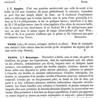 0174 - Page 170 - Taxil-Saint-Vincent (N.-L.) [L. Hahn] (bibliographie) / Taxine / Chimie [Riche] / Emploi [Amédée Dechambre] / Taxis [Amédée Dechambre] / Taxus / Botanique [Ed. Lefèvre] / Emploi médical [Amédée Dechambre]