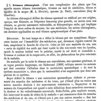 0718 - Page 714 - Tétanos [L. Lereboullet] / Tétanos chirurgical [E. Mathieu]