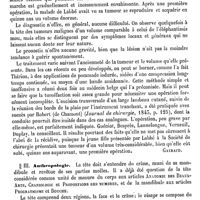 0054 - Page 50 - Tête. Pathologie chirurgicale [E. Gayraud] / Anthropologie [E. Dally]