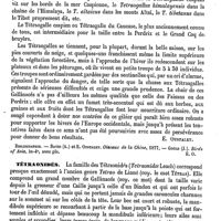 0065 - Page 61 - Tétraogalle [E. Oustalet] (bibliographie) / Tétraonidés [E. Oustalet]