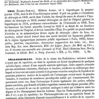 0082 - Page 78 - Thaer (Les deux) [L. Hahn] (bibliographie) / Thal (Rasmus-Samuel) [L. Hahn] / Thalassicolles [F. Henneguy]
