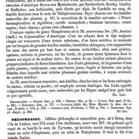 0150 - Page 146 - Théophile photospathaire [L. Hahn] (bibliographie) / Theophrasta [Ed. Lefèvre] / Théophraste [L. Hahn]
