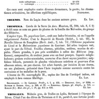 0314 - Page 310 - Thermopyles (Phthiotide) [Clôn Stephanos] / Thermos [Ed. Lefèvre] / Thespesia [Ed. Lefèvre] (bibliographie) / Thessalus [L. Hahn]