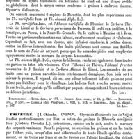 0316 - Page 312 - Thévenot (Jean-Pierre-Ferdinand) [L. Hahn] / Thévérésine. Voy. Thévétine / Thevetia [Ed. Lefèvre] (bibliographie) / Thévétine / Chimie [L. Hahn]