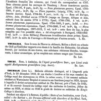 0413 - Page 409 - Thunberg (Carl-Pehr) [L. Hahn] / Thuraria [Ed. Lefèvre] / Thuri [Ed. Lefèvre] / Thurnam (John L.) [L. Hahn]