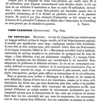 0559 - Page 555 - Tibio-péronier (Tronc) [L. Testut] / Tibio-tarsienne (Articulation). Voy. Pied / Tic convulsif [Georges Guinon]