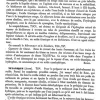 0617 - Page 613 - Titane et Composés [Riche] / Titanique (Acide) [Riche]