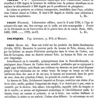 0620 - Page 616 - Tode (Johann-Clemens) [L. Hahn] / Toeplitz. Voy. Teplitz / Toiles médicamenteuses. Voy. Sparadraps / Tolane [L. Hahn] / Tolet (François) [L. Hahn] / Toltèques. Voy. Amérique et Mexique / Tolu (Baume de) [L. Hahn]