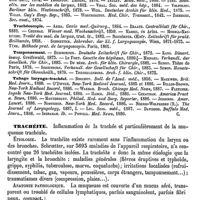 0795 - Page 791 - Trachée. Pathologie [Clermont] (bibliographie) / Trachéite [Clermont]