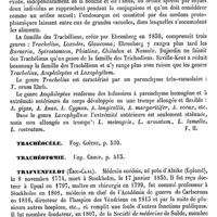0798 - Page 794 - Trachéliens [F. Henneguy] / Trachéocèle. Voy. Goître / Trachéotomie. Voy. Croup / Trafvenfeldt (Éric-Carl) [L. Hahn]