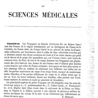 0005 - Page 1 - Tragopan [E. Oustalet] (bibliographie) / Tragops [H.-E. Sauvage]