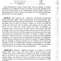 0057 - Page 53 - Trébas (Eau minérale de) [A. Rotureau] / Trébons (Eau minérale de) [A. Rotureau] / Trébuchet (Adolphe) [L. Hahn]