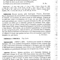 0059 - Page 55 - Trèfle [H. Baillon] (bibliographie) / Tréguier (Station marine) [A. Rotureau] / Tréhala ou Tricala. Voy. Larin / Tréhalose [L. Hahn] / Treitz (Wenzel) [L. Hahn] / Trélat (Ulysse) [A. Dureau]