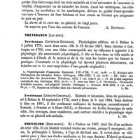 0092 - Page 88 - Trescore (Eaux minérales de) [A. Rotureau] / Treviranus (Les deux) [L. Hahn] (bibliographie) / Trevisano (Bernardino) [A. Dureau] / Trew (Christoph-Jakob) [A. Dureau]