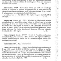 0211 - Page 207 - Tridacne [Ed. Lefèvre] / Tridécane [L. Hahn] / Tridécyle (Hydrure de) [L. Hahn] / Tridécylique (Acide) [L. Hahn] / Triencéphales. Voy. Anomencéphales / Trier (Seligmann-Meyer) [L. Hahn] / Triéthénylbutyrique (Acide) [L. Hahn]
