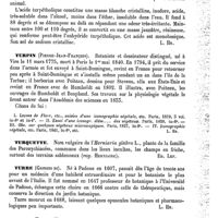 0419 - Page 415 - Turpéthique (Acide) [L. Hahn] / Turpétholique (Acide) [L. Hahn] / Turpin (Pierre-Jean-François) [L. Hahn] (bibliographie) / Turquette [Ed. Lefèvre] / Turre (Giorgio di) [L. Hahn] / Tuson (Edward-William) [L. Hahn]