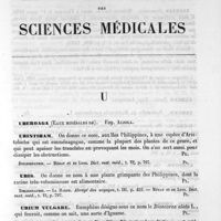 0005 - Page 1 - Uberoaga (Eaux minérales de). Voy. Alzola / Ubintiham [G. Planchon] (bibliographie) / Ubis [G. Planchon] / Ubium vulgare [G. Planchon] / Ubosbamban [G. Planchon]