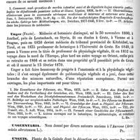 0062 - Page 58 - Unger (Les) [L. Hahn] (bibliographie) / Unguentaria [G. Planchon] / Unguin [G. Planchon] / Unguis (Os) [L. Hahn]